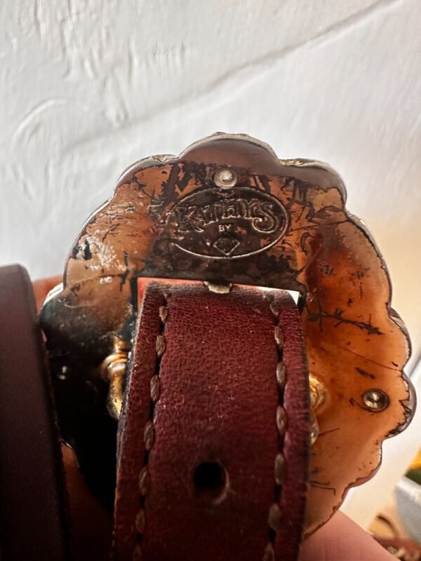 Kathys Show Halter with Blue Crystals and Lead - Image 5