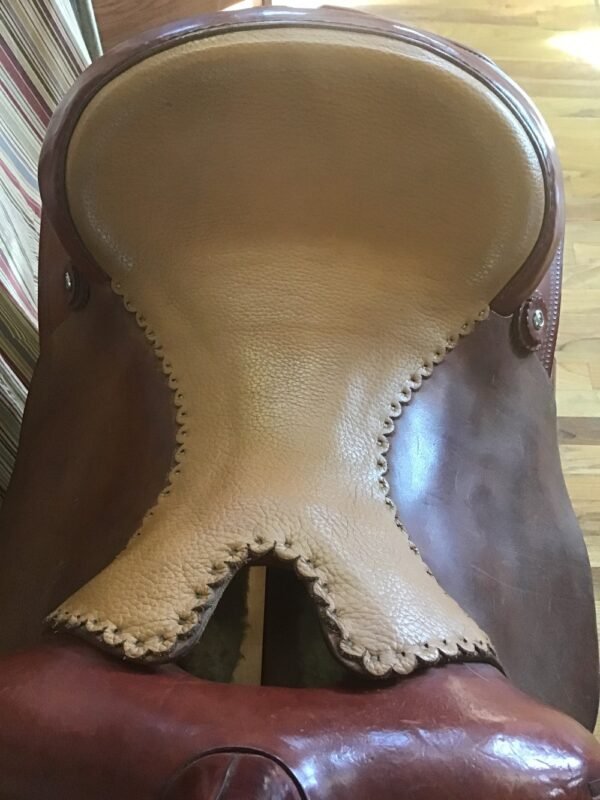 15.5" McCall Western Cowhorse Saddle - FQB - Image 4