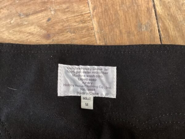 Hobby Horse Ultra Suede Show Chaps Sz M - Image 2