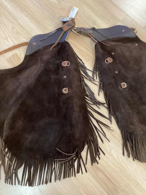 Brown Leather Chinks Sz M? - Image 2