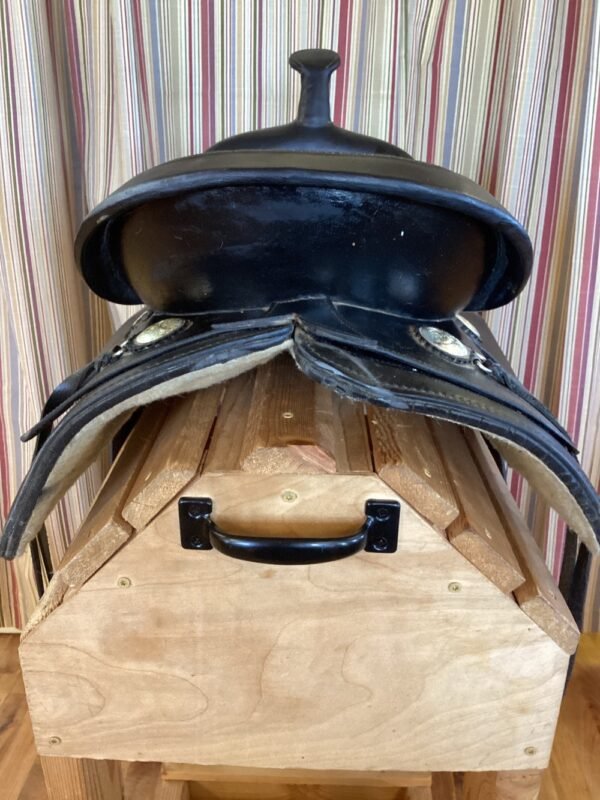 15" Black King Series All Around Saddle - Image 7