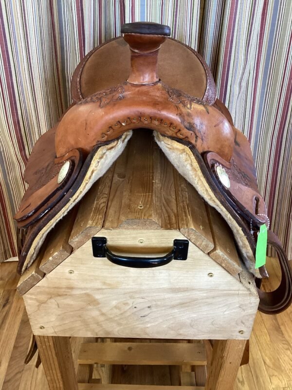 15" Alamo All Around Werstern Saddle - Image 3