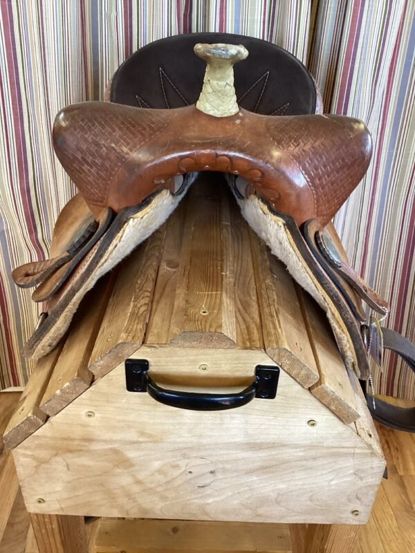 14.5" The American Barrel Saddle - FQB/Wide/7" - Image 4