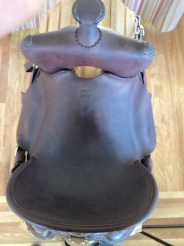 14" Hooks Ranch Saddle - Image 2