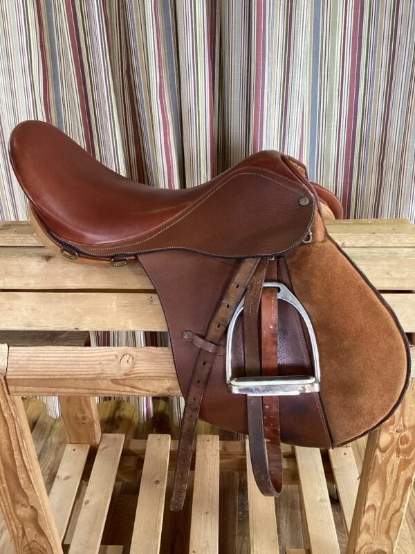 18" Union All Purpose English Saddle - Image 5