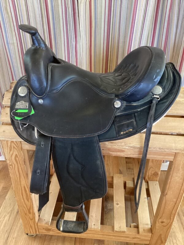 15.5" Big Horn Synthetic Saddle 115