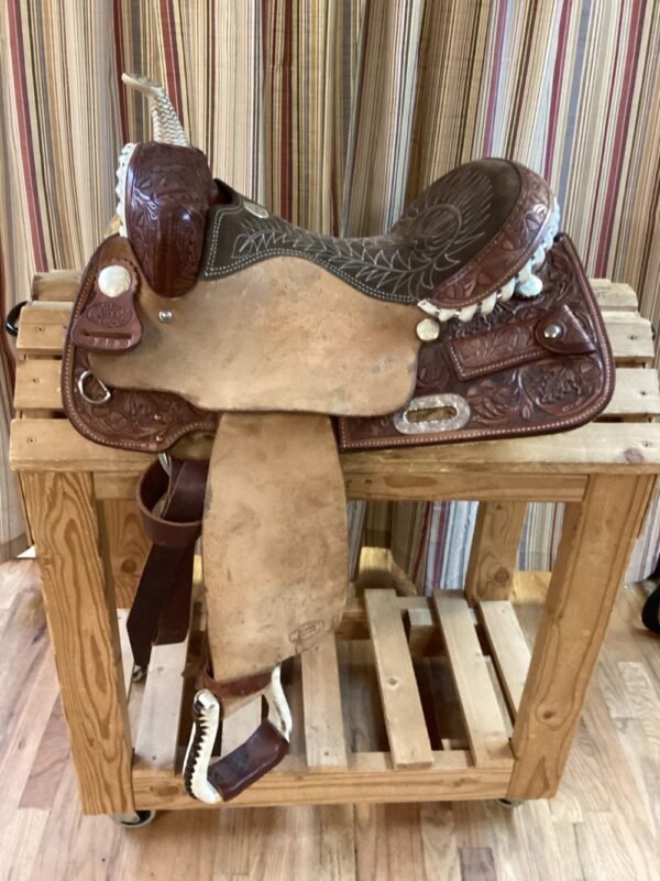 15" Billy Cook Half Breed Barrel Saddle 2010 - SQB/6.5"