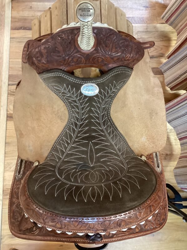 15" Billy Cook Half Breed Barrel Saddle 2010 - SQB/6.5" - Image 2