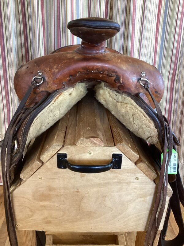 16.5" Monte Foreman Balanced Ride Saddle Flk Cinch - Image 4
