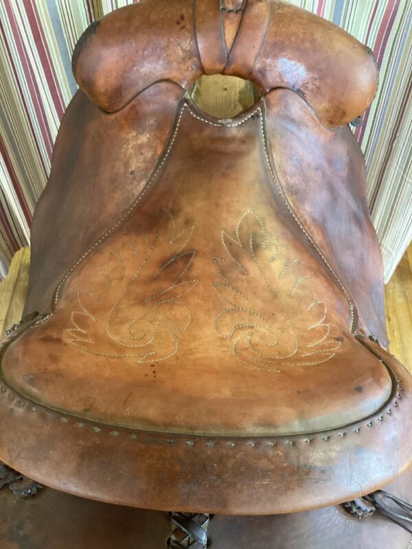 16.5" Monte Foreman Balanced Ride Saddle Flk Cinch - Image 7