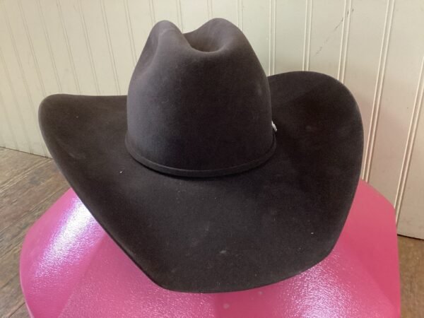 The American Brown Felt Hat 60X - 7 1/8 - Image 4