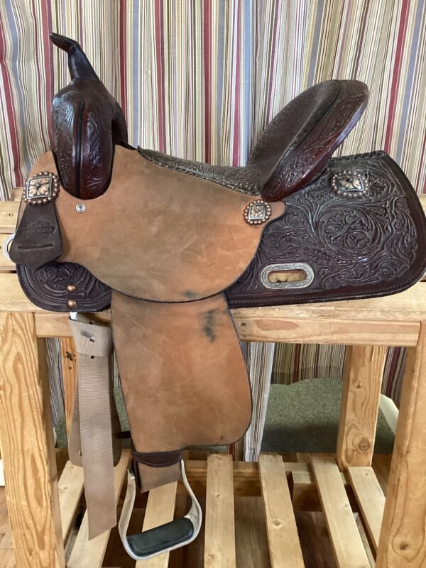 14.5” Circle Y High Horse Barrel Saddle