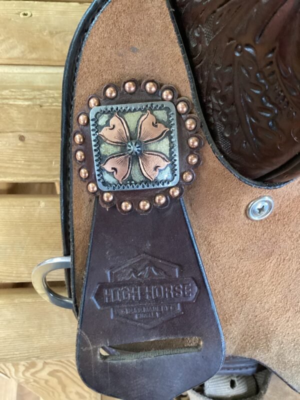 14.5” Circle Y High Horse Barrel Saddle - Image 2