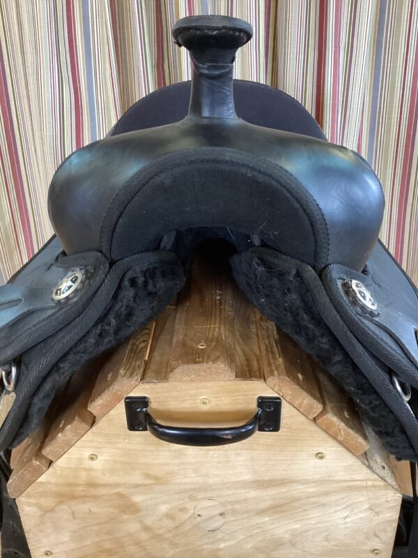 14.5” Black Synthetic Saddle - Image 5