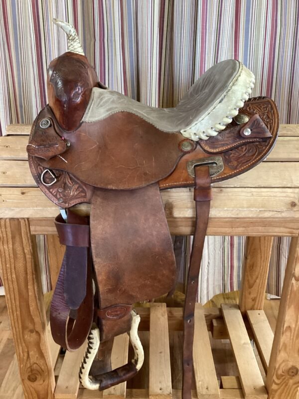 13.5" Saddle Smith All Around Western Saddle