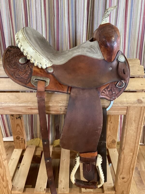 13.5" Saddle Smith All Around Western Saddle - Image 3