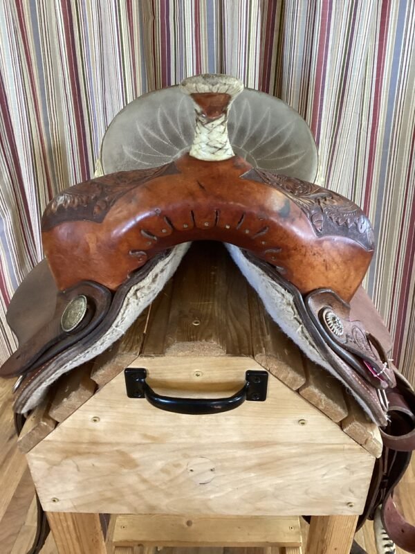 13.5" Saddle Smith All Around Western Saddle - Image 5