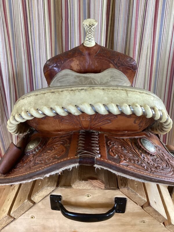 13.5" Saddle Smith All Around Western Saddle - Image 7