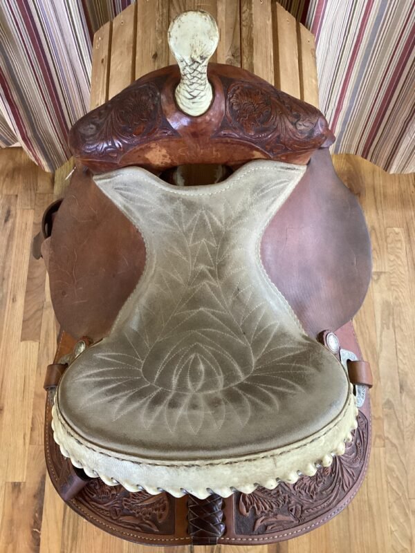 13.5" Saddle Smith All Around Western Saddle - Image 6