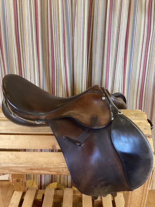 17" Ainsley Pronation Spring Tree AP Saddle - Image 4