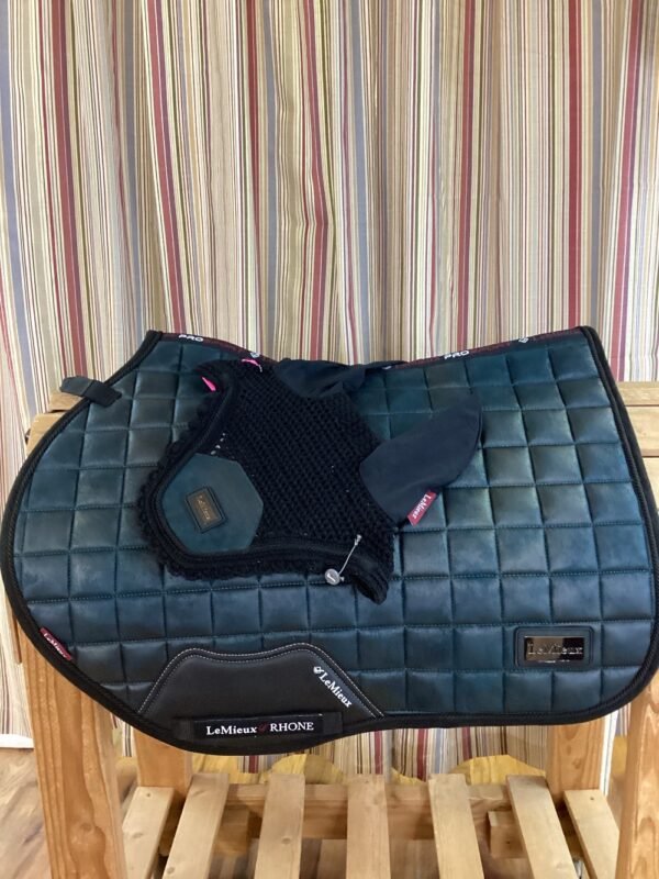 LeMieux Petrol CC Pad with Matching Bonnet