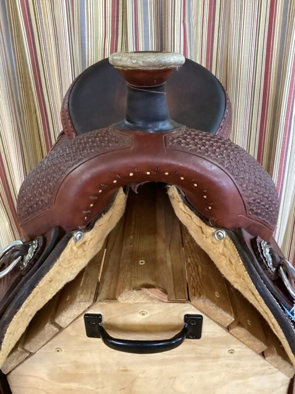 16.5" CO Saddlery Elk Mtn Trail Saddle w/ Fl Cinch - Image 5