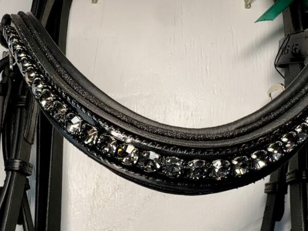 The Lover Dressage Bridle with Reins COB - Image 5