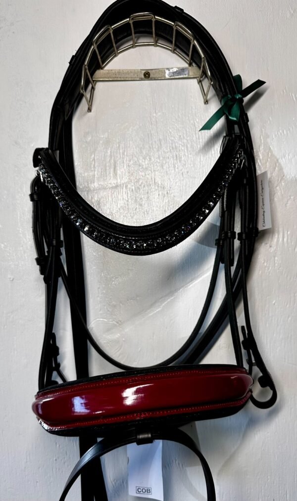 The Lover Dressage Bridle with Reins COB