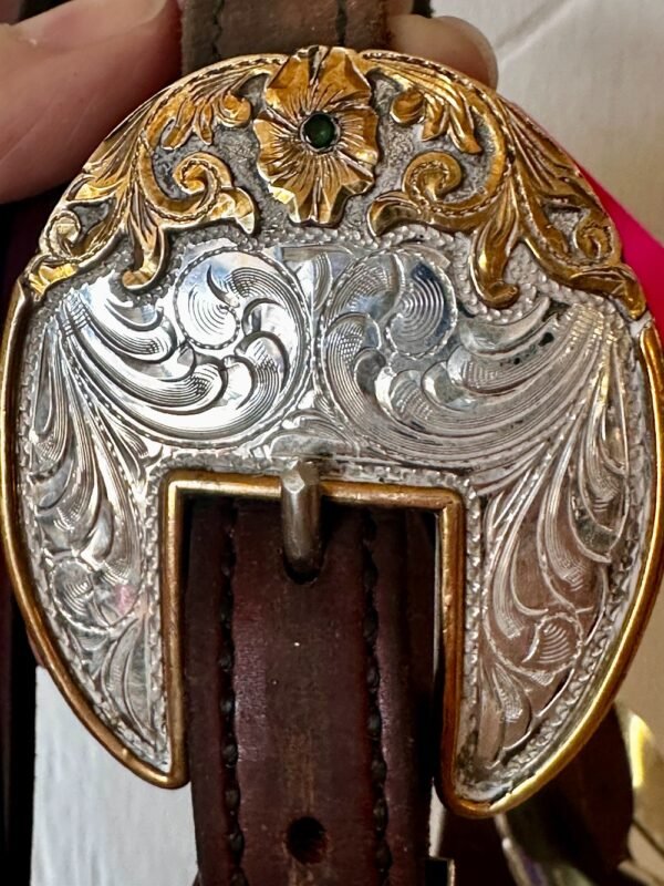 Broken Horn Show Halter with Lead - Image 4