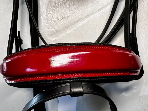 The Lover Dressage Bridle with Reins COB - Image 6