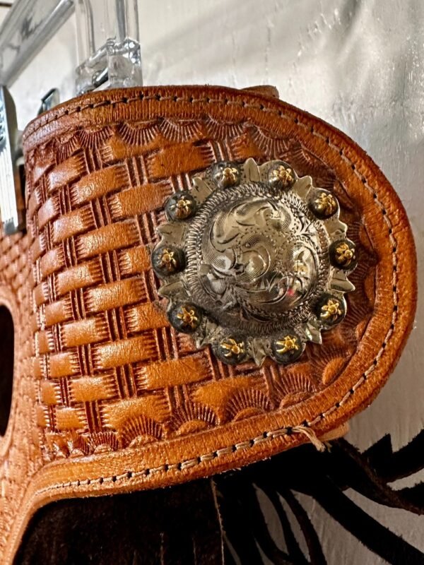 Woods Brown Ranch Chaps - SZ MD? - Image 4