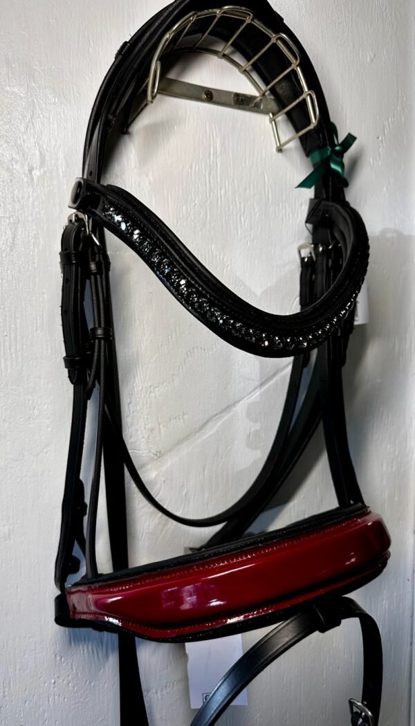 The Lover Dressage Bridle with Reins COB - Image 3