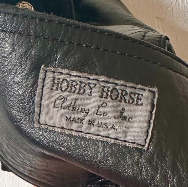 Hobby Horse Black Show Chaps Sz S/M - Image 2