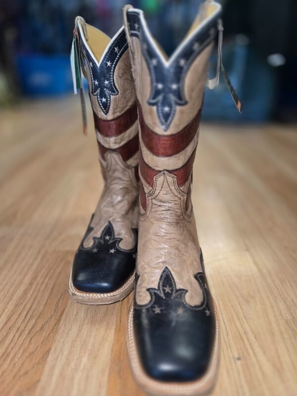 Roper Vintage Flag Women's Boots - SZ 7 - Image 2