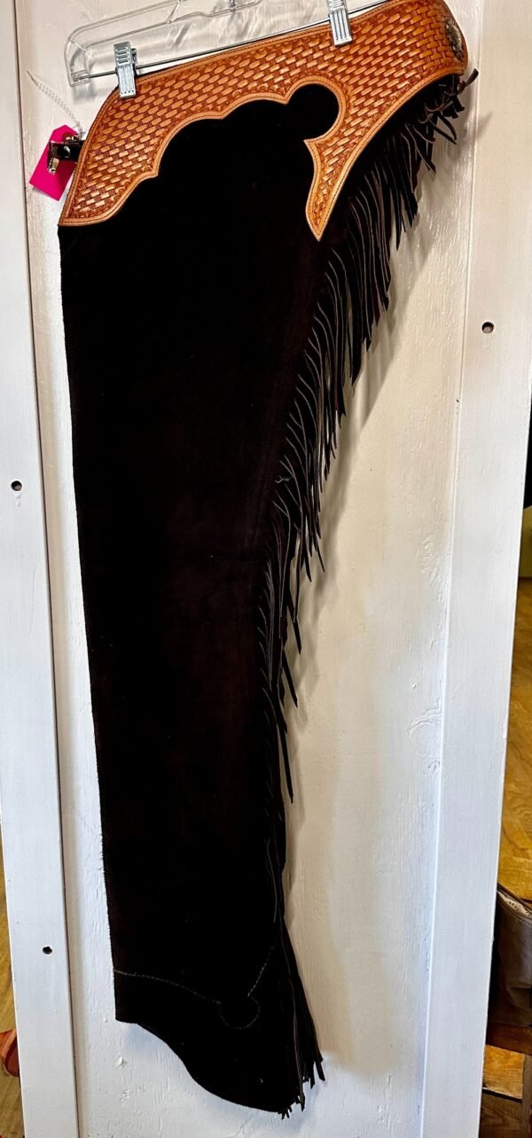 Woods Brown Ranch Chaps - SZ MD?